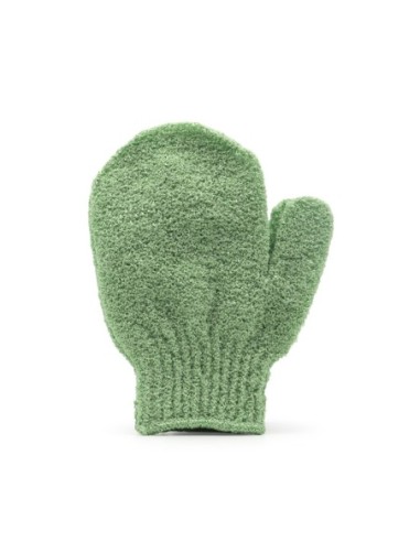 Mitaines de Bain Exfoliantes (Vertes)