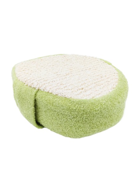 Tampon Exfoliant avec Sangle (Vert)