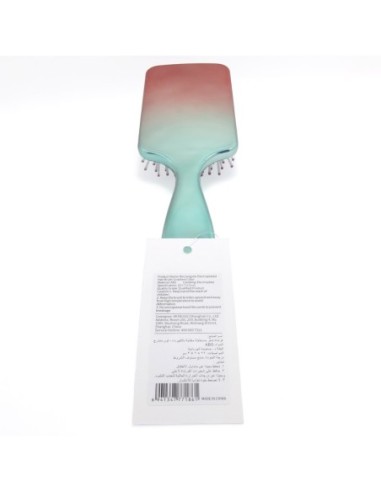 Brosse à Cheveux Rectangulaire Électroplaquée -...