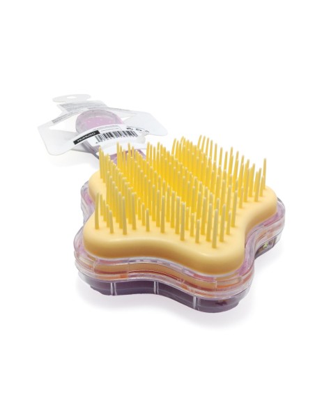 Brosse à Cheveux en Forme D'Étoile (Rose)