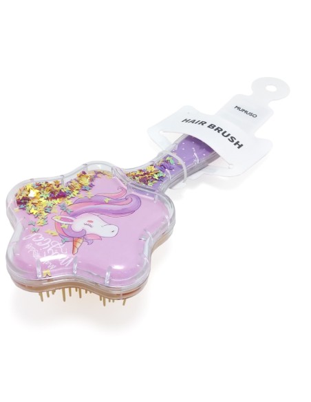 Brosse à Cheveux en Forme D'Étoile (Rose)