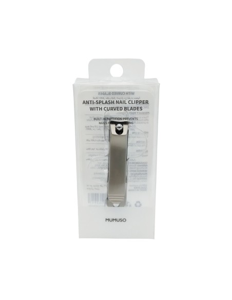 Coupe-Ongles Anti-Éclaboussures avec Lames Incurvées