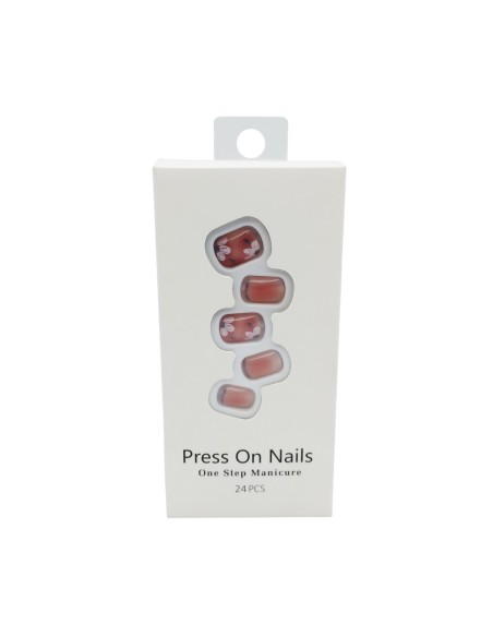 Faux Ongles "Fleurs"