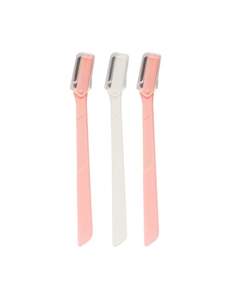Rasoirs à Sourcils (Couleurs Assorties/3-Pack)