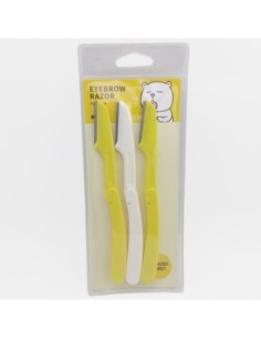 Rasoir à Sourcils Pliable avec Couvercle de Précision...