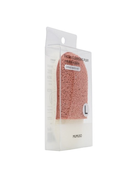 Tampon Nettoyant pour le Visage en Taille L de Mumuso (Marron)