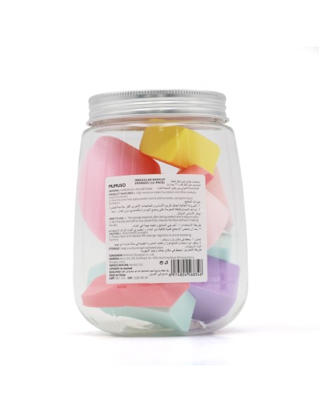 Éponges de Maquillage de Forme Irrégulières (Paquet de 12)