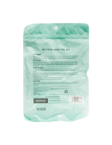 Kit Outil de Mélange de Masques pour le Visage