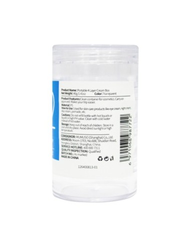 Contenants 4 Étages pour Crèmes