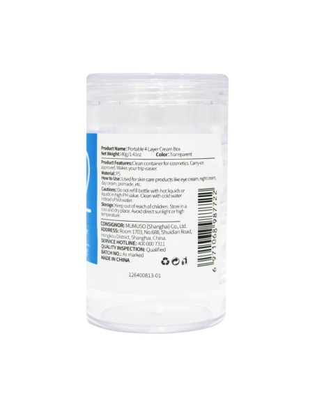 Contenants 4 Étages pour Crèmes