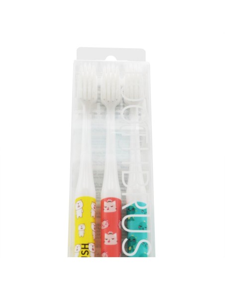 Set de Brosses à Dents Cartoon (Lot de 3)