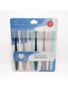 Ensemble de Brosses à Dents D'Excellente Qualité (Paquet...