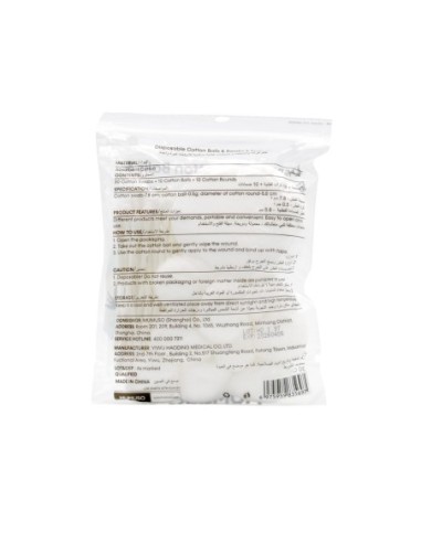 Kit de Boules de Coton Jetables- de...