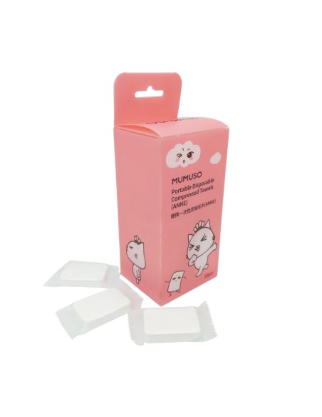 Serviettes Compressées Portables Jetables (Anne)