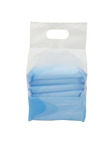 Lingettes Nettoyantes pour Adultes (10 Pièces×8...