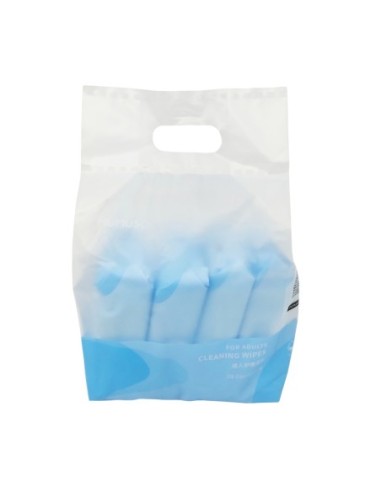 Lingettes Nettoyantes pour Adultes (25 Pièces×4...