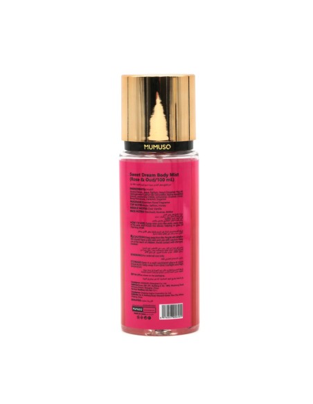 Brume Corporelle  Sweet Dream
Rose & Oud/100 Ml