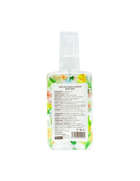 Brume Corporelle Poire Anglaise & Plante de Freesia
