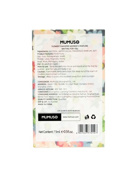 Parfum pour Femme "Flower’S Whisper" – Waiting For You (15Ml)