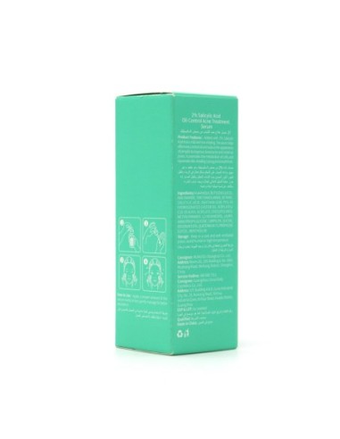 Sérum Traitement Acné à L'Acide Salicylique 2%