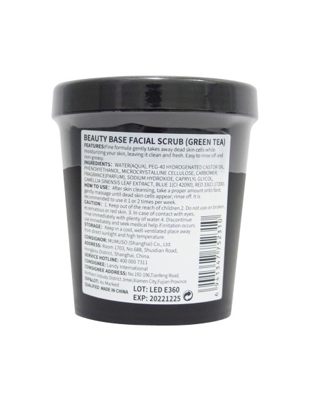 Gommage Visage Beauty Lab (Thé Vert)