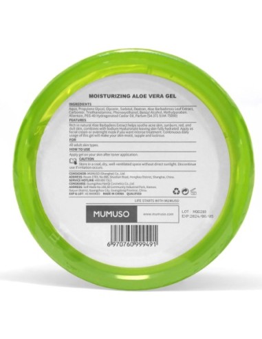 Gel Hydratant à L'Aloe Vera