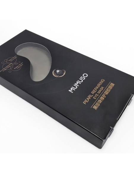 Masque de Traitement Au Gel de Perles Noires (6 Paires)