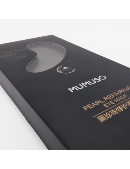 Masque de Traitement Au Gel de Perles Noires (6 Paires)