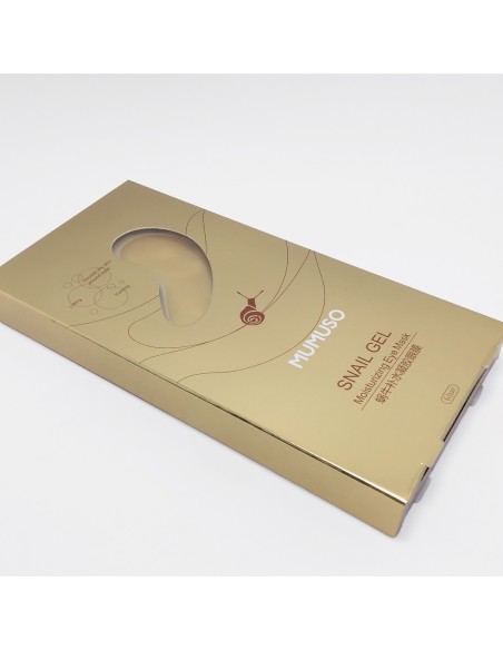 Masque pour les Yeux Au Gel Hydratant D'Escargot (6 Pcs)