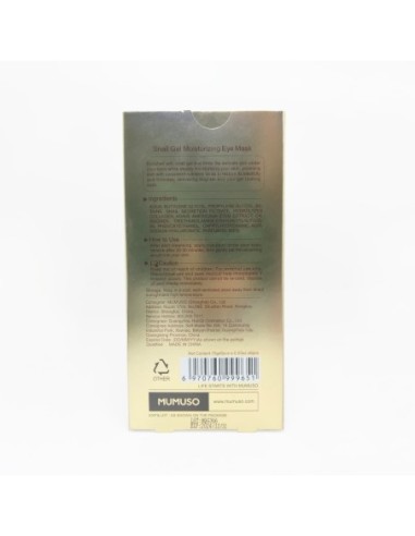 Masque pour les Yeux Au Gel Hydratant...