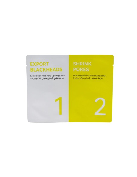 Bandes pour Élimination de Comédons en 3 Étapes