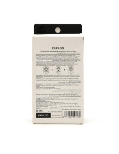 Boue Volcanique pour Hommes - Bandelettes...