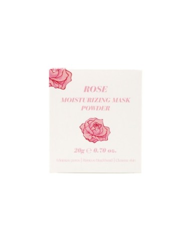 Masque Hydratant à la Rose en Poudre