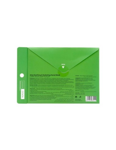 Masque Facial Apaisant et Hydratant à L'Aloe