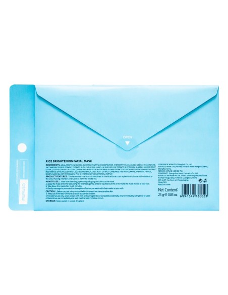 Masque Facial Blanchissant Au Riz