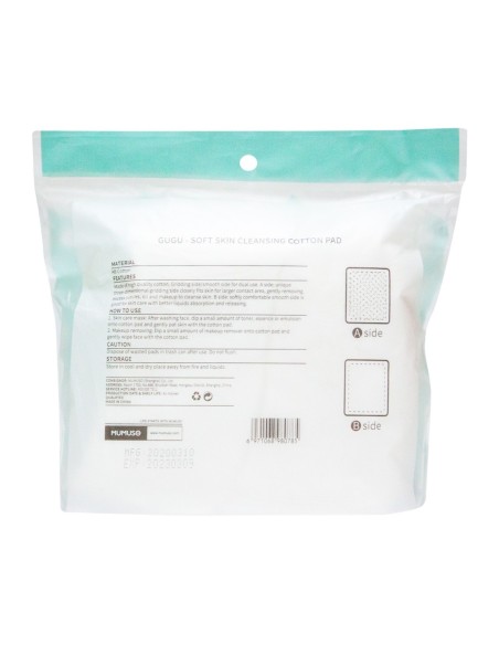 100Pcs Coton Doux Gugu pour le Nettoyage de la Peau