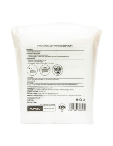 Tampons de Coton Extensibles (200)