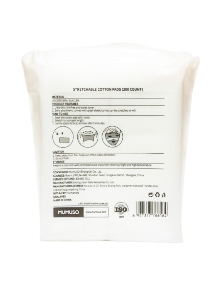 Tampons de Coton Extensibles (200)