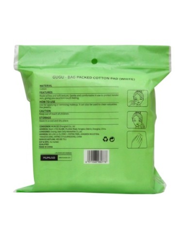 180Pcs Coton Emballé (Blanc) Gugu