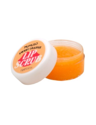 Gommage Des Lèvres à L'Orange Douce.