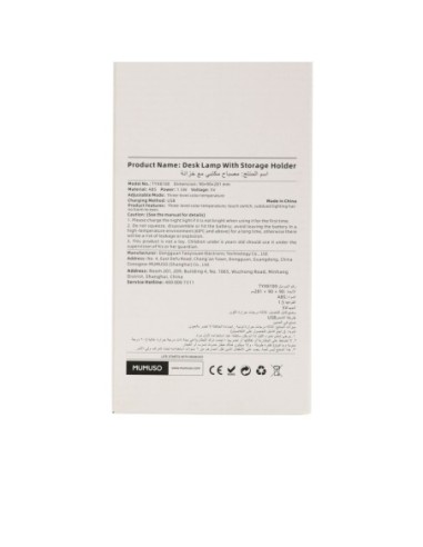 Lampe de Bureau avec Support de Rangement-Rose