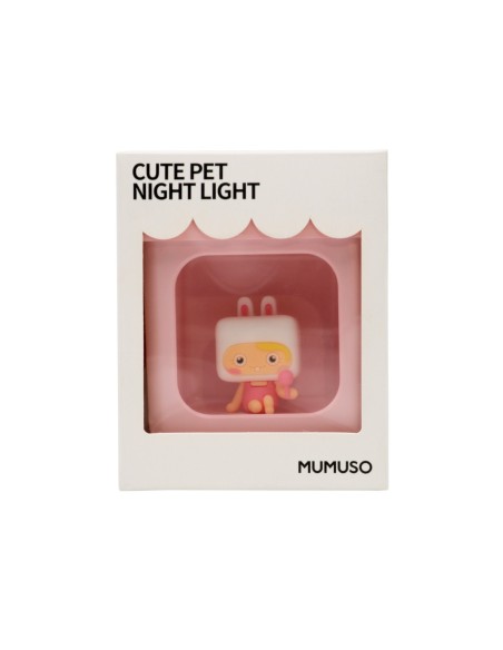 Jolie Veilleuse en Forme D'Animal de Compagnie (Rose)