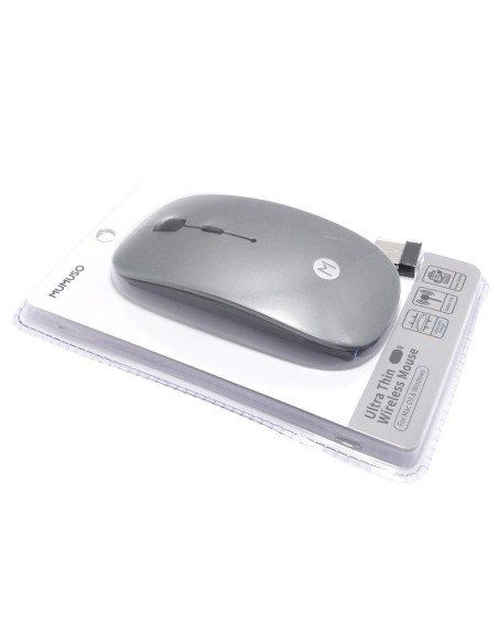 Souris Sans Fil Ultra-Mince (Grise）