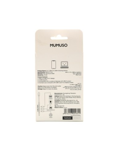 Station D'Accueil Usb-C Vers Usb-A 4 en 1