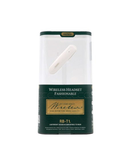 Casque Bluetooth Rb-T1 (Blanc)