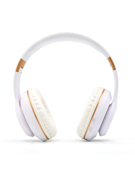 Casque Audio Sans Fil avec Réduction de Bruit (Blanc)