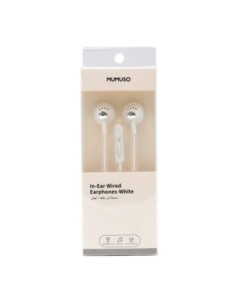 Écouteurs Intra-Auriculaires avec Fil - Blanc