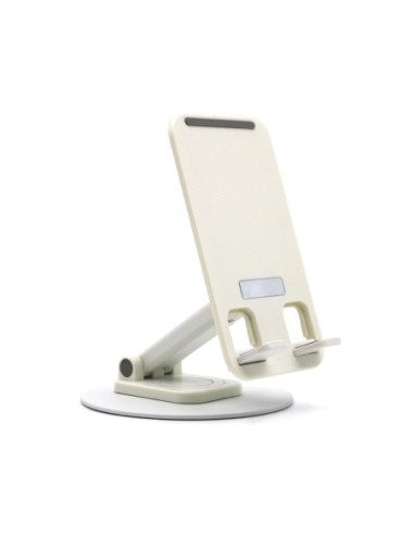 Support Rotatif pour Téléphone de Bureau (Blanc)