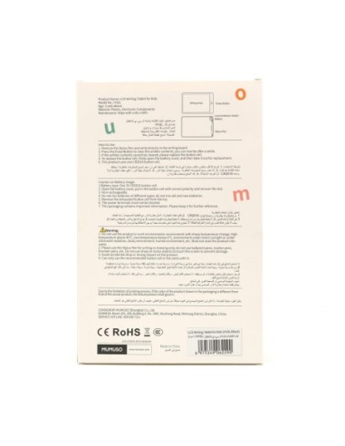 Tablette D'Écriture Lcd pour Enfants (H10L/Noir)
