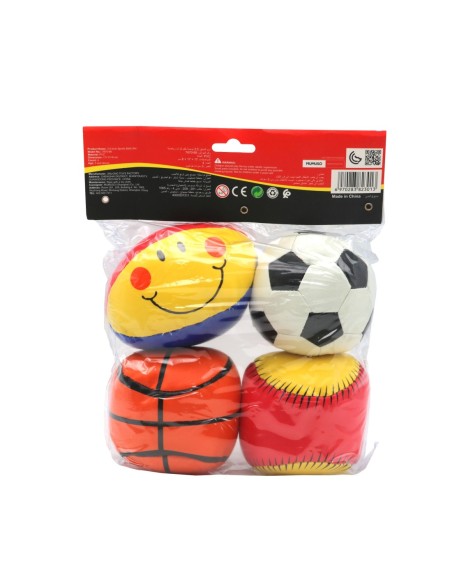 Set de Balles de Sport de 3-5 Pouces (8-9Cm)